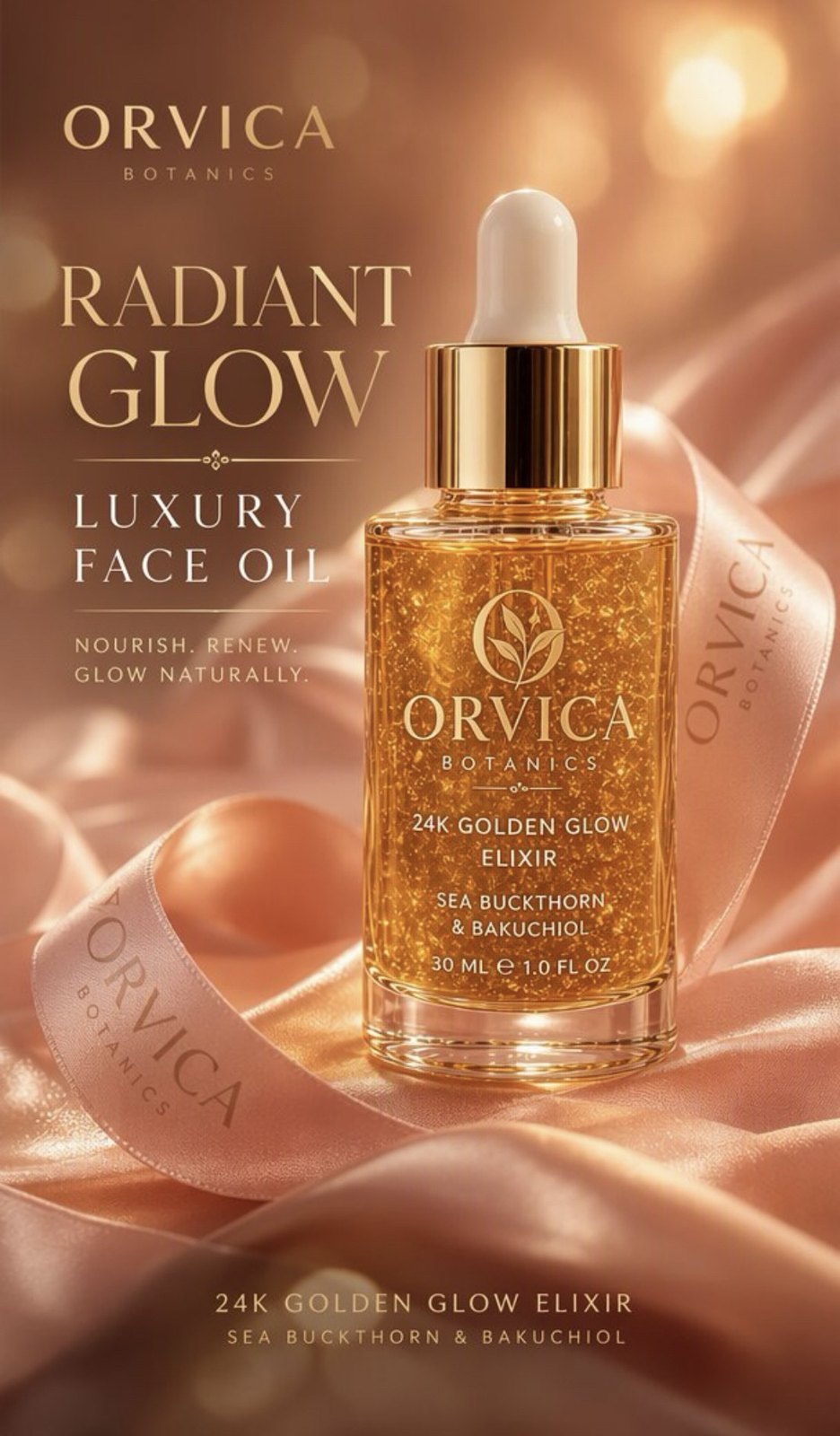 Pure Botanicals. Visible Radiance.